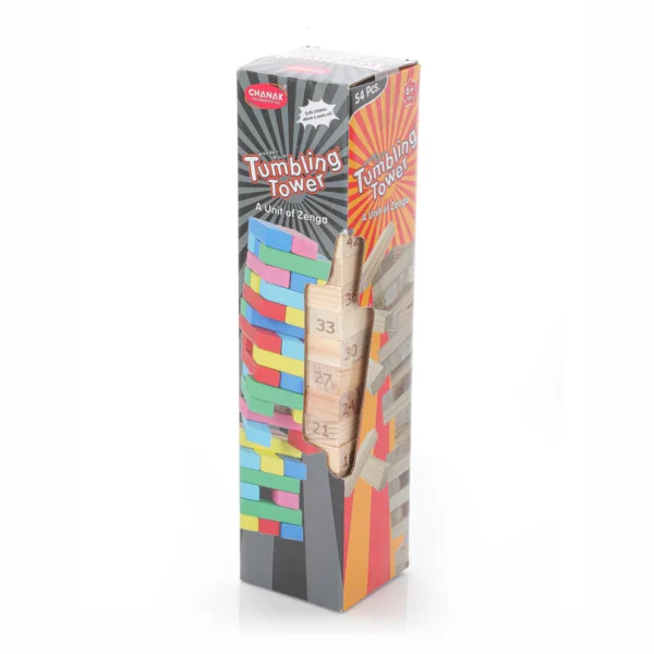 Wooden Tumbling Tower Game Jenga - Image 2